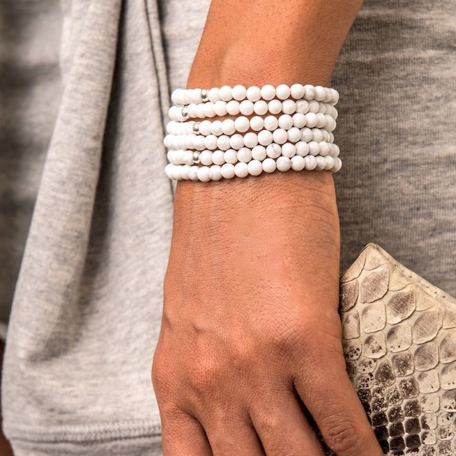 womens-stackable-stone-bracelets-white-silver