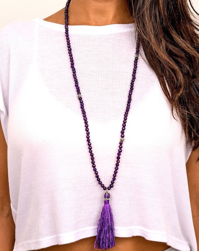 womens-stone-mala-necklace-purple-silver-crown
