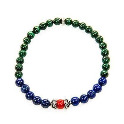 mens-jewelry-bracelet-lapis-malachite-red-coral-silver
