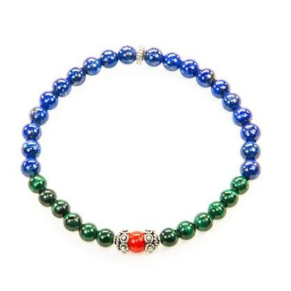mens-jewelry-bracelet-malachite-lapis-red-coral-silver