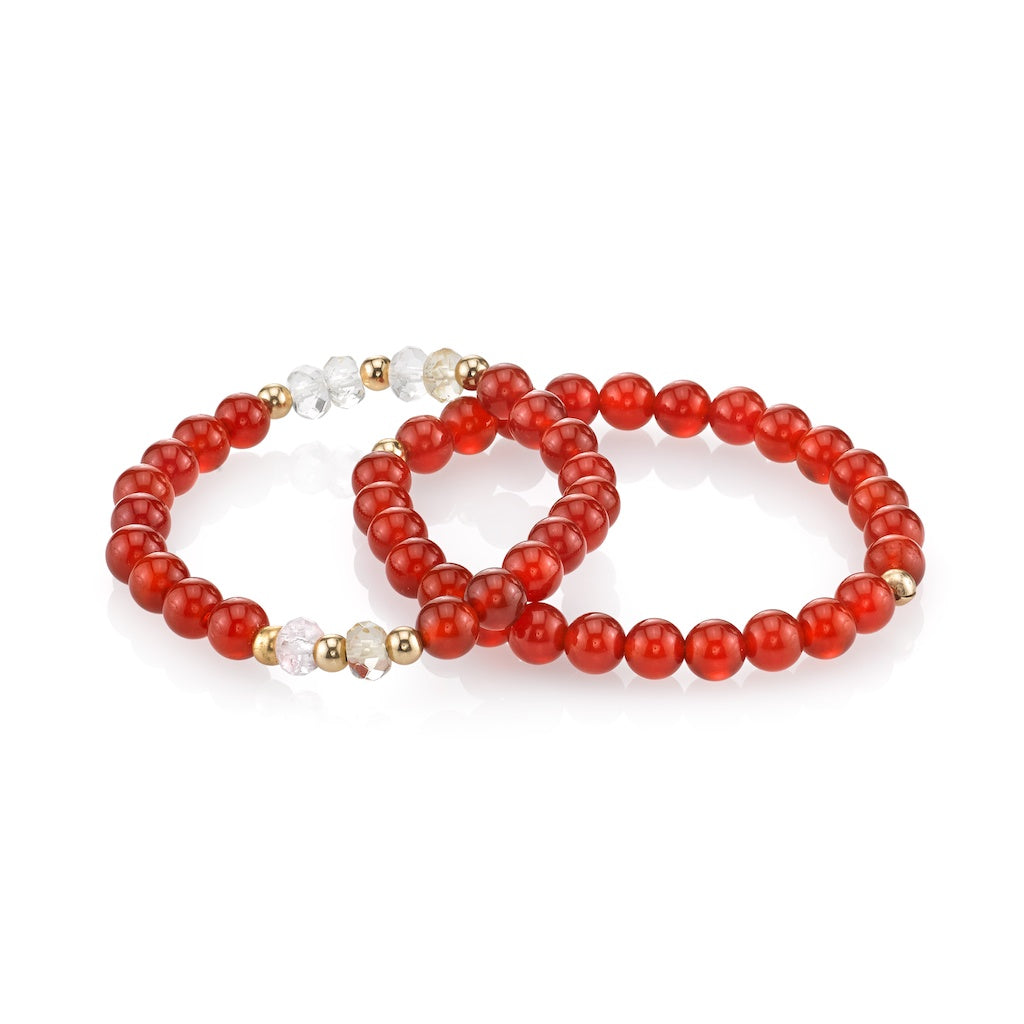 womens-jewelry-stone-bracelet-citrine-carnilian-gold