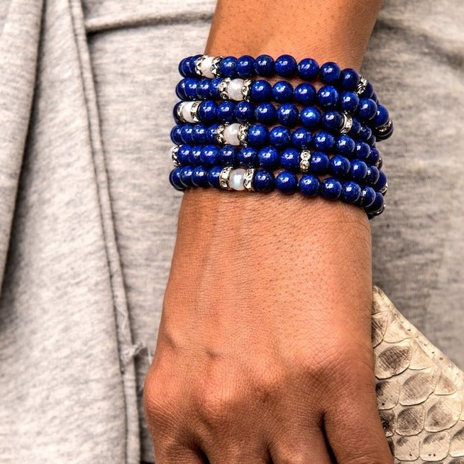 womens-stone-healing-bracelet-blue-silver-rhinestones
